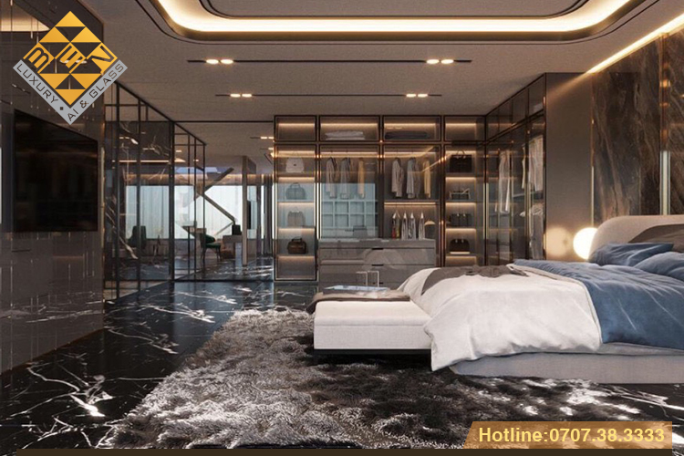 Cánh kính tủ áo đa ứng dụng - Ben Al & Glass