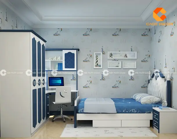 Top 15+ Mẫu Giường Ngủ Trẻ Em Bé Trai Bé Gái Đẹp & An Toàn Nhất 2026